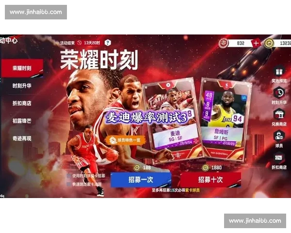 天赋与时代的对决 麦迪巅峰技巧挑战詹姆斯全能统治力历史舞台上